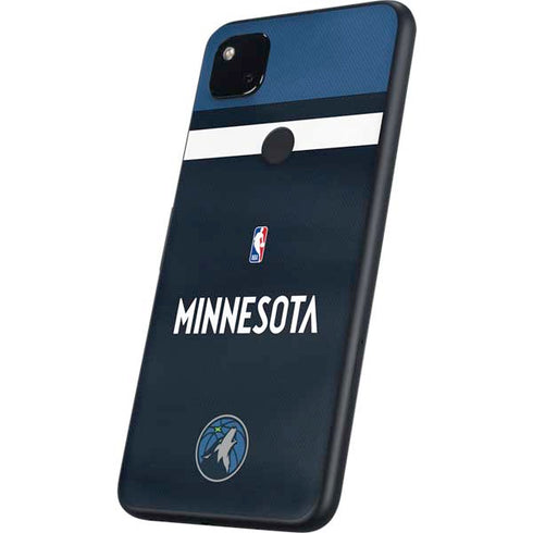 NBA Minnesota Timberwolves Jersey Google Pixel 4a Skin